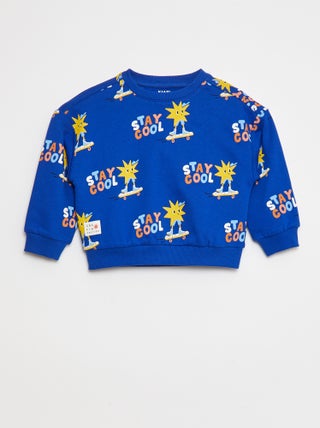 Sudadera estampada de tejido ligero de chándal - Grafik Edition