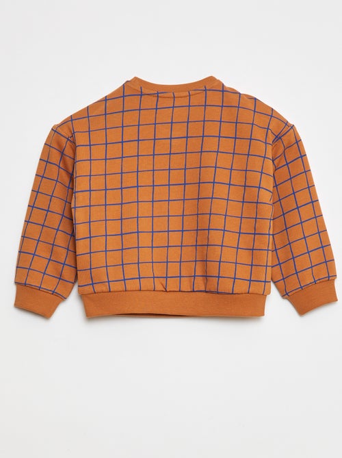 Sudadera estampada de tejido ligero de chándal - Grafik Edition - Kiabi