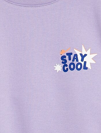 Sudadera estampada de tejido ligero de chándal - Grafik Edition