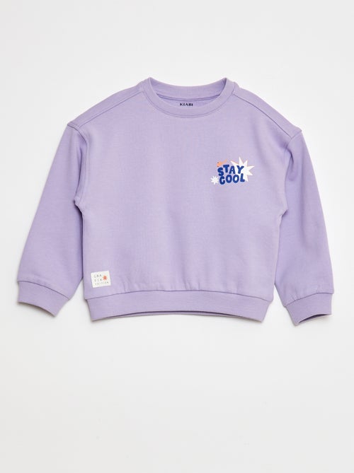 Sudadera estampada de tejido ligero de chándal - Grafik Edition - Kiabi