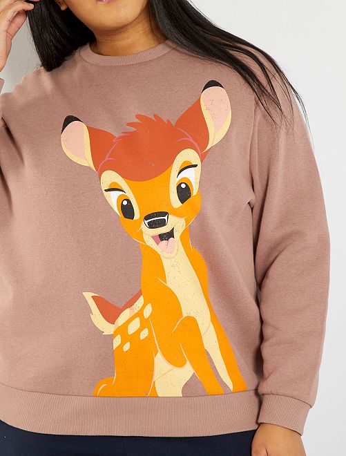 Sudadera estampada 'Disney' - MARRON - Kiabi - 18.00€