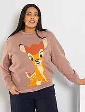 Sudaderas Mujer | Sudadera Oversize Algodón Marron Medio | Mango \u003e SHOPHOWTO