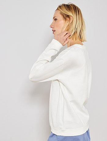 Sudadera estampada 'eco-diseño' - Kiabi