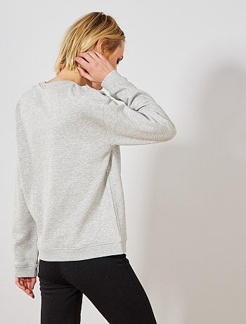 Sudadera estampada 'eco-diseño' - Kiabi