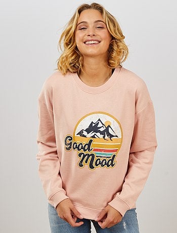 Sudadera estampada 'eco-diseño' - Kiabi