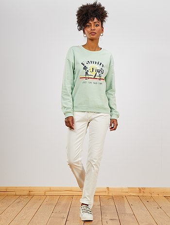 Sudadera estampada 'eco-diseño' - Kiabi