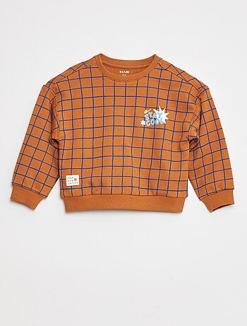 Sudadera estampada de felpa ligera - Grafik Edition