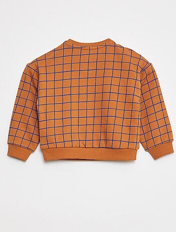 Sudadera estampada de felpa ligera - Grafik Edition