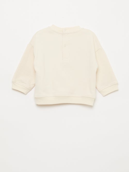 Sudadera estampada fantasía - Kiabi