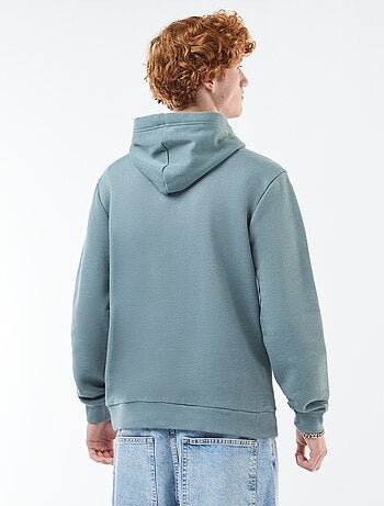 Sudadera estampada fantasía en algodón liso