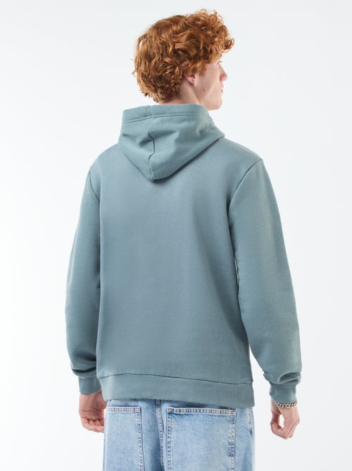 Sudadera estampada fantasía en algodón liso - Kiabi