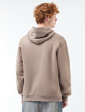 Sudadera estampada fantasía en algodón liso
