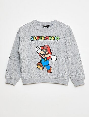 Sudadera estampada 'Fashion UK' 'Mario' de algodón