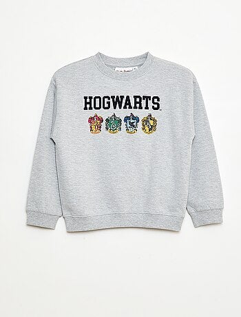 Sudadera estampada 'Harry Potter' en polar de algodón