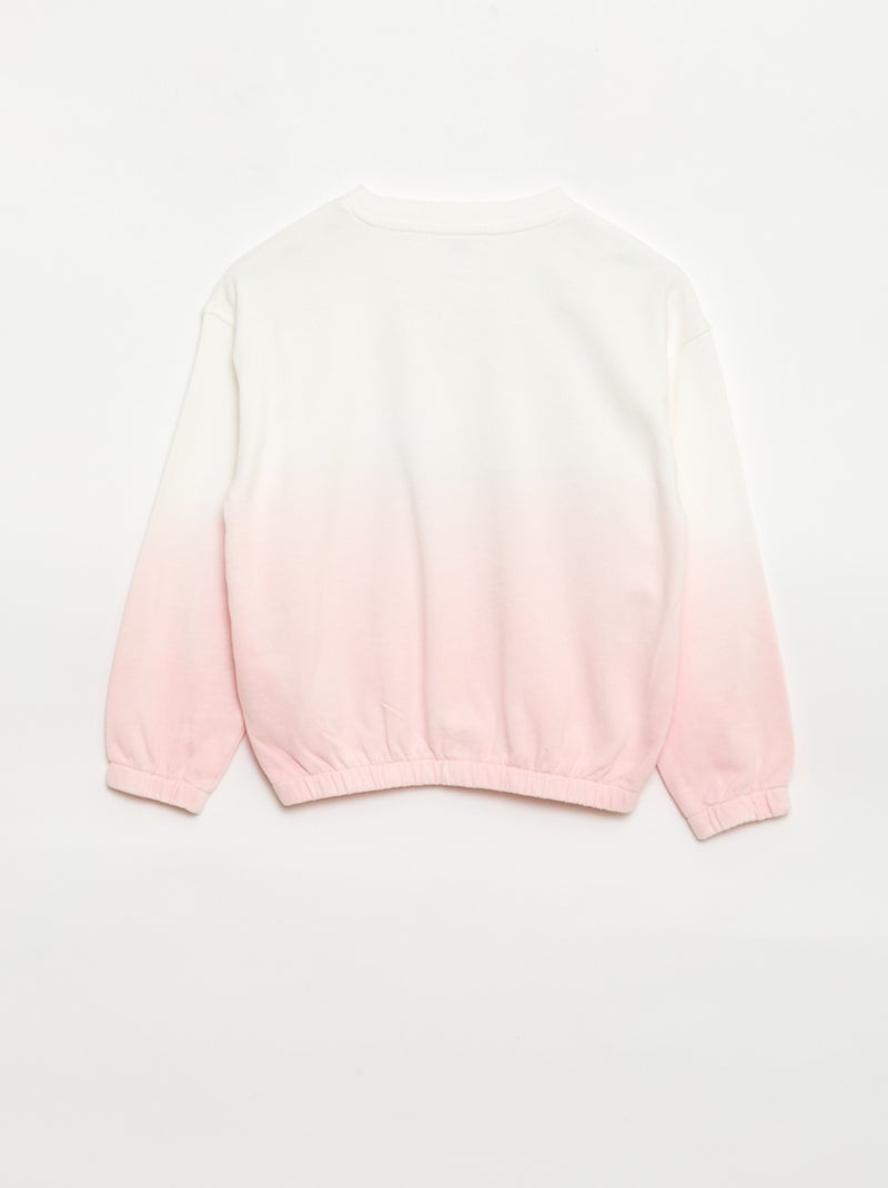 Sudadera estampada 'La casa de Gabby' en algodón Rosa - Kiabi
