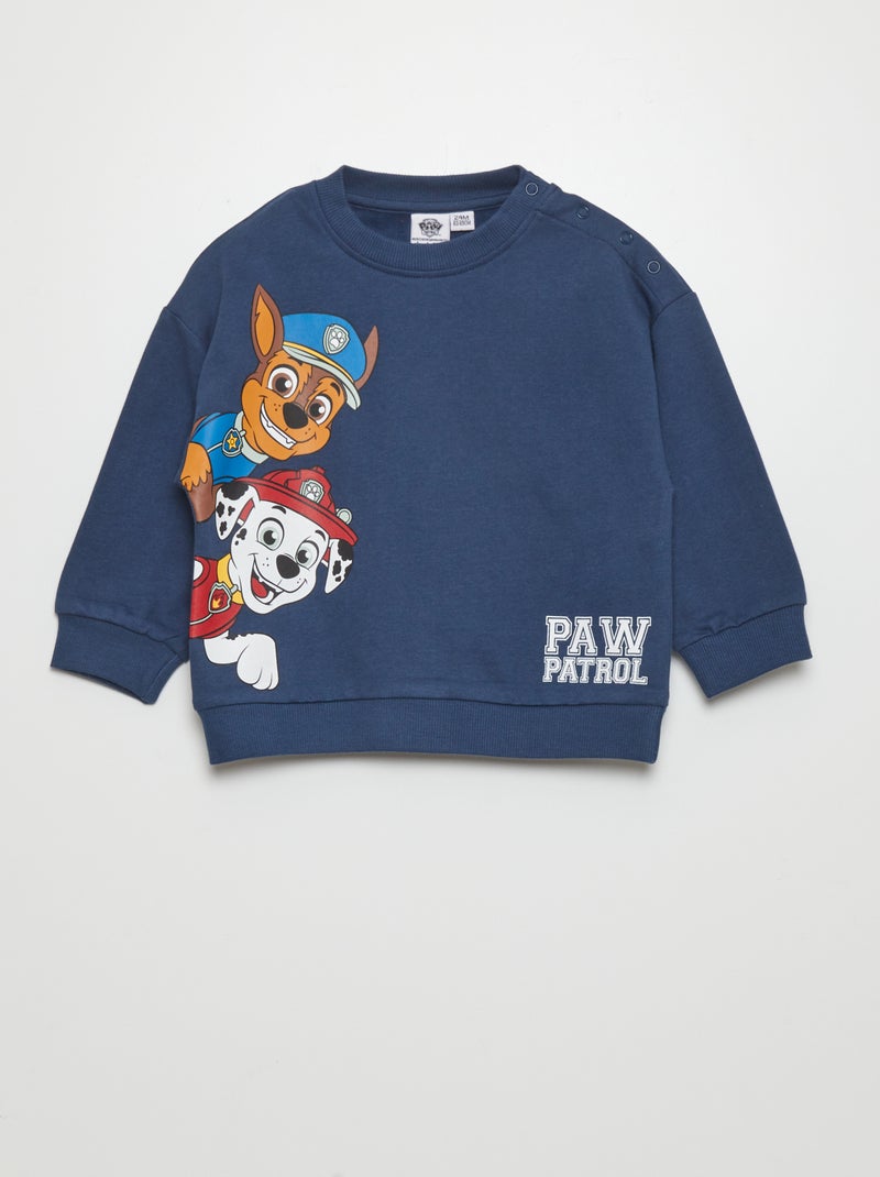 Sudadera estampada 'La Patrulla Canina' AZUL - Kiabi
