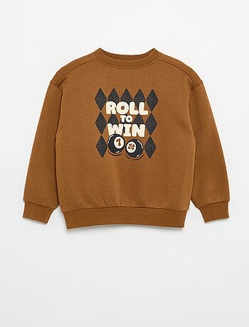 Sudadera estampada