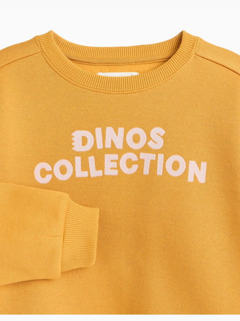 Sudadera estampada, mo fashion Amarillo - Kiabi