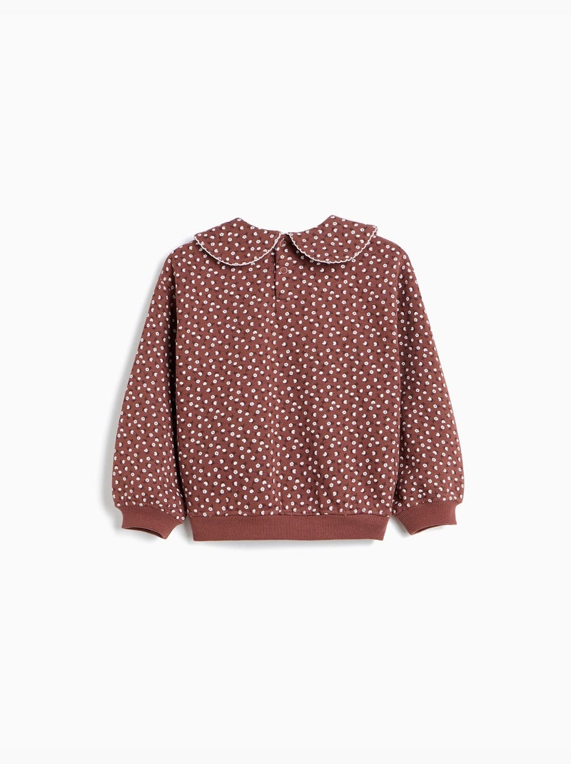 Sudadera estampada, mo fashion Marrón - Kiabi