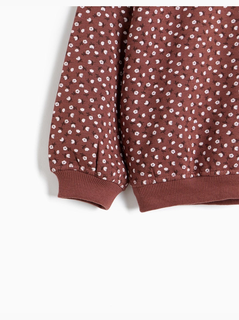 Sudadera estampada, mo fashion Marrón - Kiabi