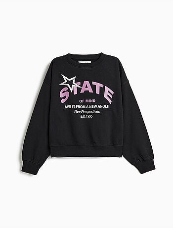 Sudadera estampada, mo fashion