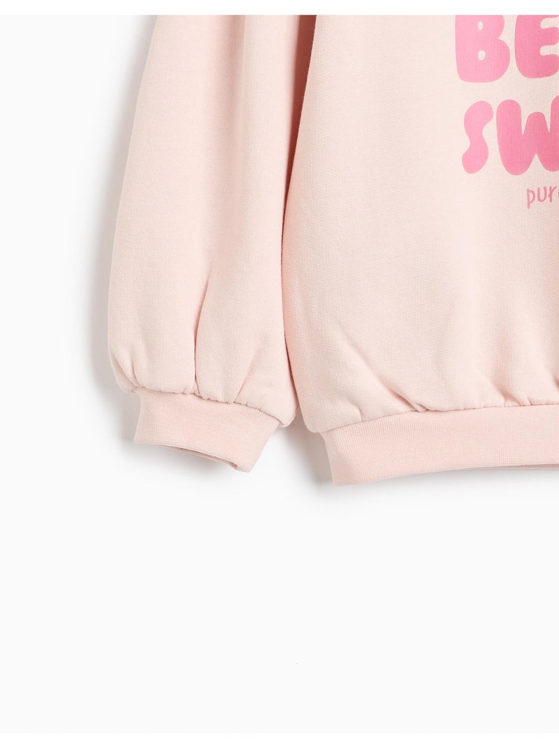 Sudadera estampada, mo fashion Rosa - Kiabi