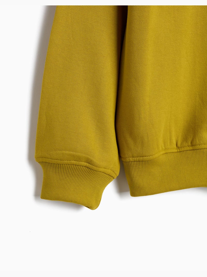 Sudadera estampada, mo fashion Verde - Kiabi