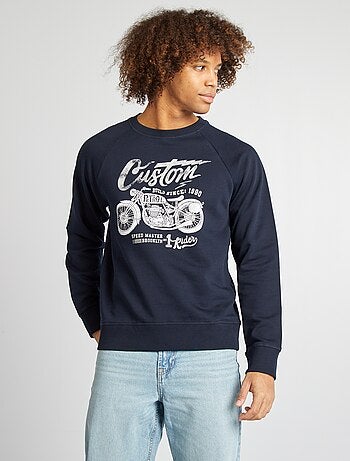 Sudadera estampada 'moto'