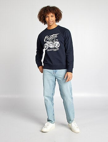 Sudadera estampada 'moto'