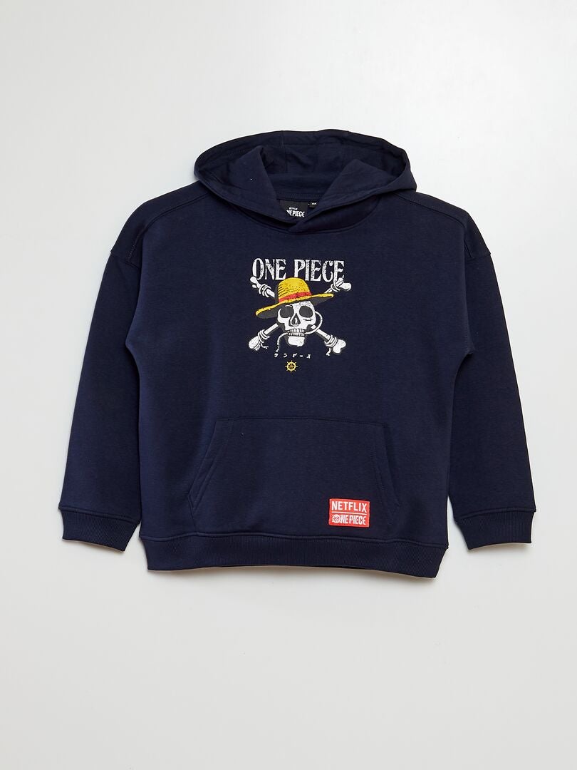 Sudadera estampada 'One Piece' x 'Netflix' azul - Kiabi