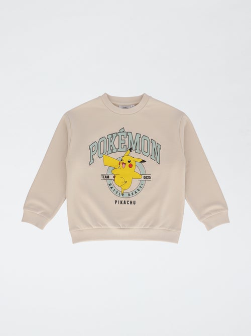 Sudadera estampada 'Pokémon' 'Pikachu' - Kiabi Sudadera estampada 'Pokémon' 'Pikachu' - Kiabi