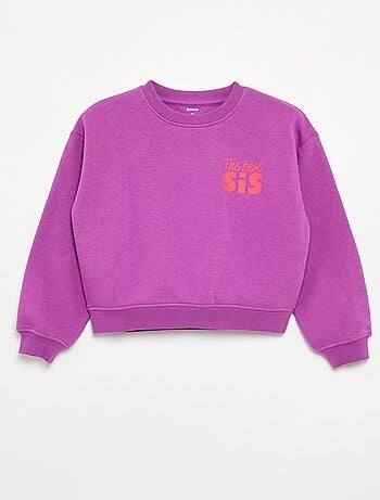 Sudadera estampada