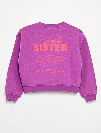 Sudadera estampada