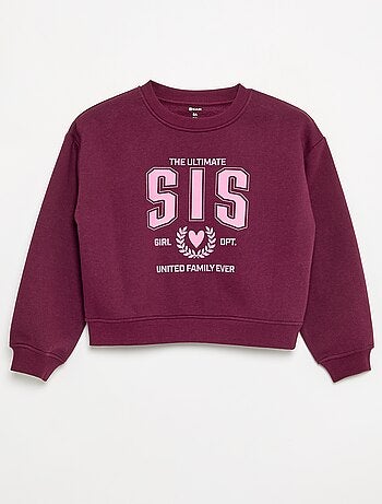 Sudadera estampada