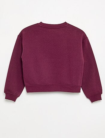 Sudadera estampada