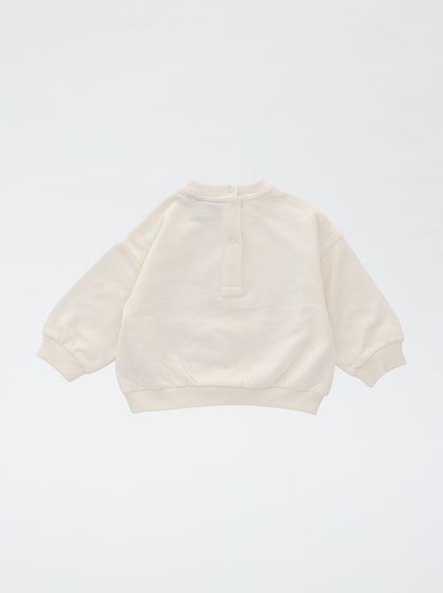 Sudadera estampada 'Rolling Stones' de algodón - Kiabi