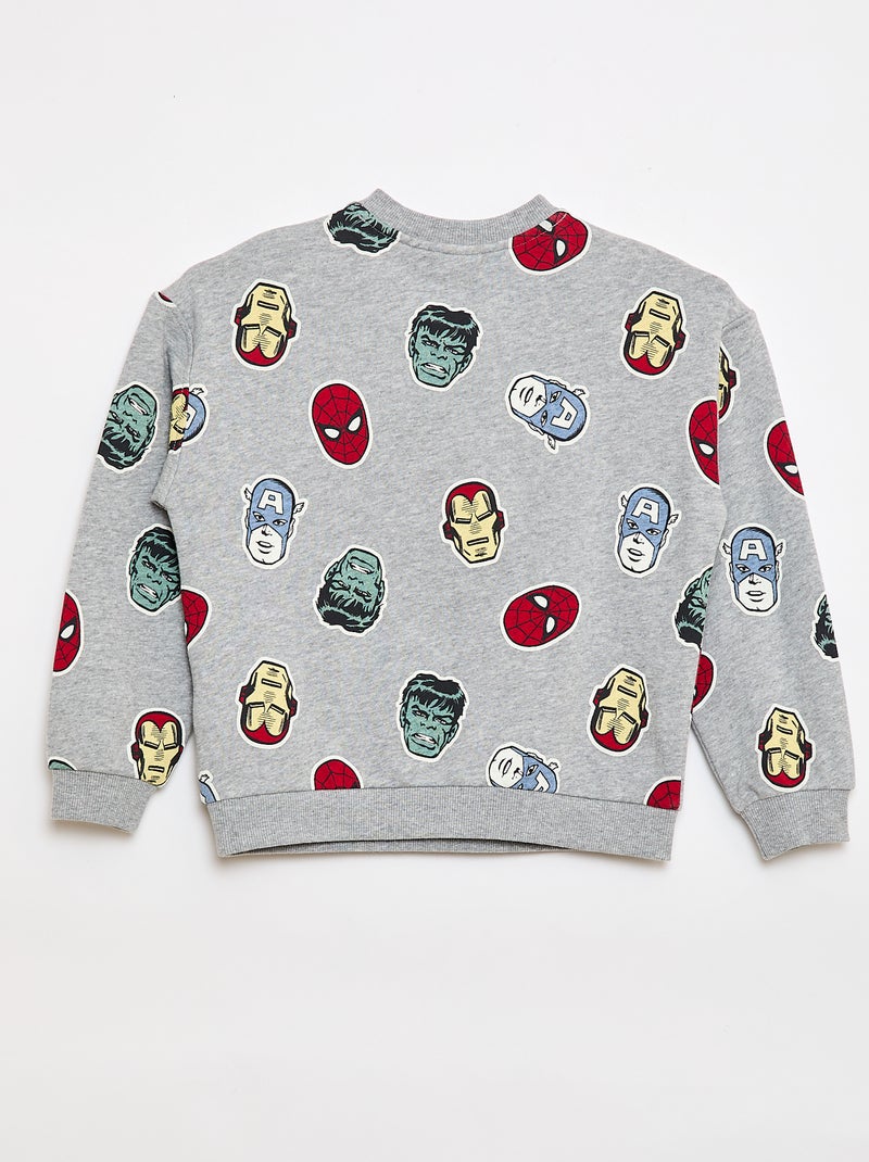 Sudadera estampada 'Spider-Man' - Colección fácil de poner Gris - Kiabi