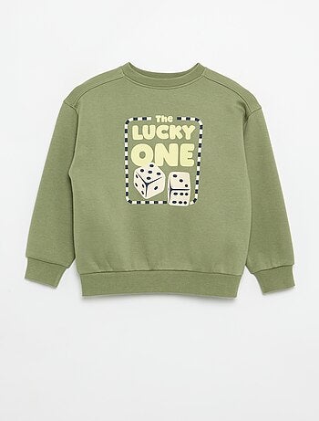 Sudadera estampada