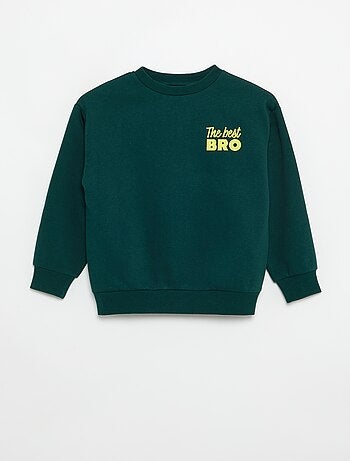 Sudadera estampada