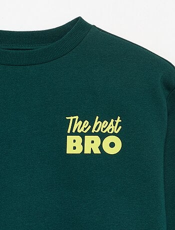Sudadera estampada