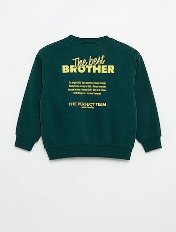 Sudadera estampada
