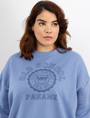 Sudadera estampado 'campus' - Kiabi