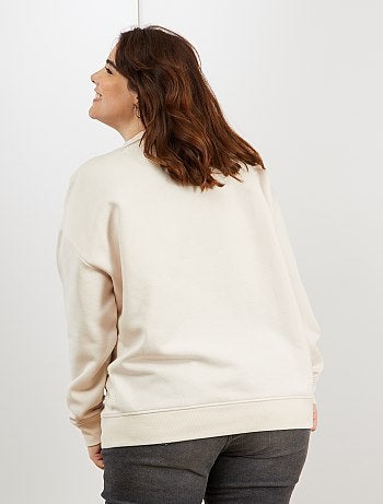 Sudadera estampado 'campus' - Kiabi