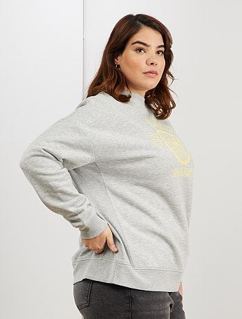 Sudadera estampado 'campus' - Kiabi