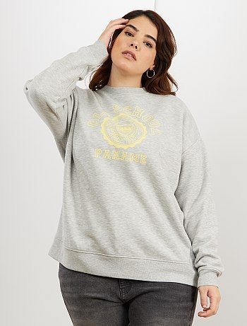 Sudadera estampado 'campus' - Kiabi
