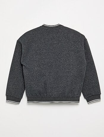 Sudadera estilo campus - colección fácil de poner