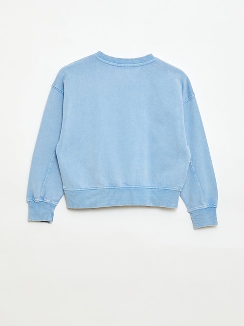 Sudadera estilo campus - Kiabi