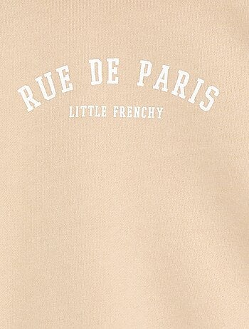 Sudadera estilo campus