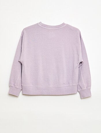 Sudadera estilo campus