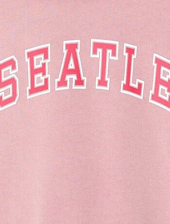 Sudadera estilo campus